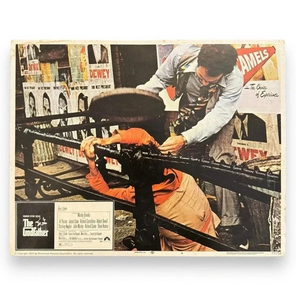 Vintage 1972 The Godfather RARE ORIGINAL Movie Prints, Theater Prints, Mafia Mob - Picture 9 of 10